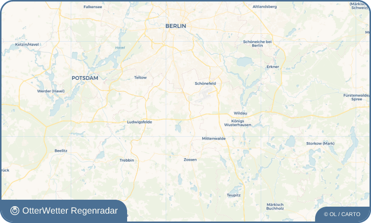 OtterWetter Regenradar-Widget Dahlewitz