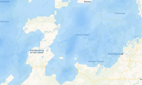 Regenradar Vorschaubild - Aktuelle Niederschläge in Deetz und Umgebung
