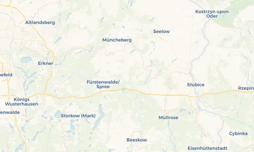 Regenradar Vorschaubild - Aktuelle Niederschläge in Demnitz und Umgebung