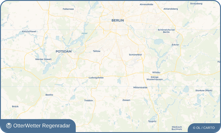 OtterWetter Regenradar-Widget Diedersdorf