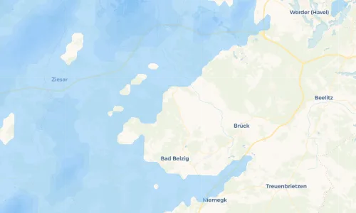Regenradar Vorschaubild - Aktuelle Niederschläge in Dippmannsdorf und Umgebung