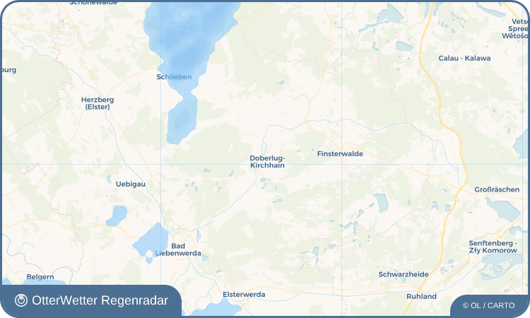 OtterWetter Regenradar-Widget Doberlug-Kirchhain