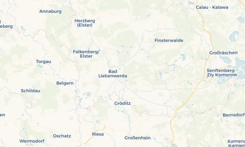 Regenradar Vorschaubild - Aktuelle Niederschläge in Dobra und Umgebung
