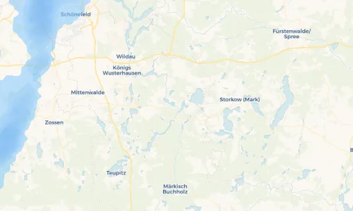 Regenradar Vorschaubild - Aktuelle Niederschläge in Dolgenbrodt und Umgebung