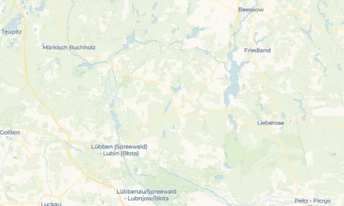 Regenradar Vorschaubild - Aktuelle Niederschläge in Dollgen - Dołgi und Umgebung