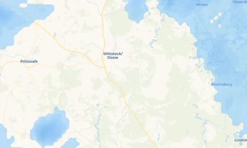 Regenradar Vorschaubild - Aktuelle Niederschläge in Dossow und Umgebung