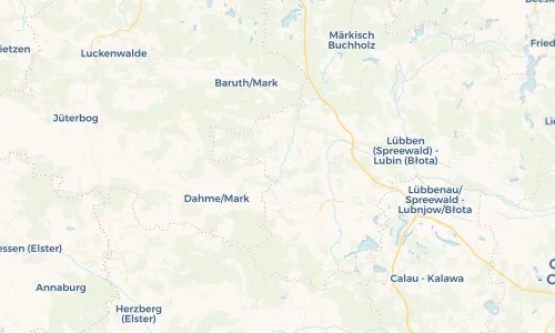 Regenradar Vorschaubild - Aktuelle Niederschläge in Drahnsdorf und Umgebung
