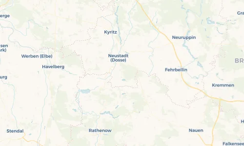 Regenradar Vorschaubild - Aktuelle Niederschläge in Dreetz und Umgebung