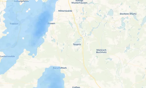 Regenradar Vorschaubild - Aktuelle Niederschläge in Egsdorf und Umgebung