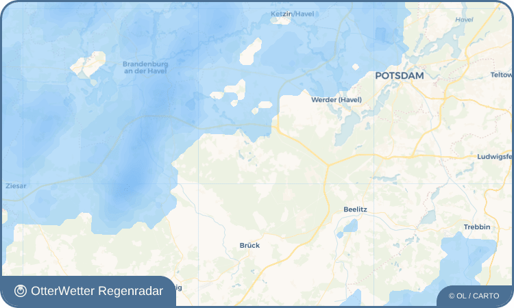 OtterWetter Regenradar-Widget Emstal