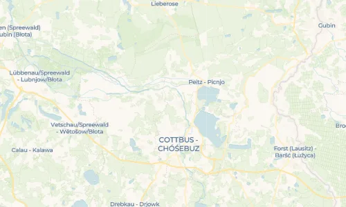 Regenradar Vorschaubild - Aktuelle Niederschläge in Erlengrund - Wólšyna und Umgebung