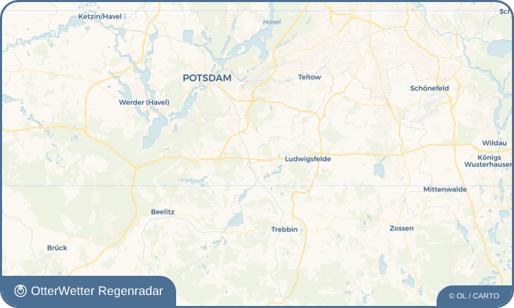 OtterWetter Regenradar-Widget Fahlhorst