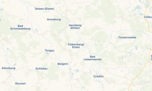 Regenradar Vorschaubild - Aktuelle Niederschläge in Falkenberg/Elster und Umgebung