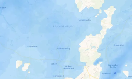 Regenradar Vorschaubild - Aktuelle Niederschläge in Fichtengrund und Umgebung