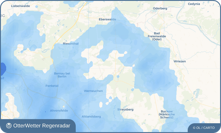 OtterWetter Regenradar-Widget Freudenberg