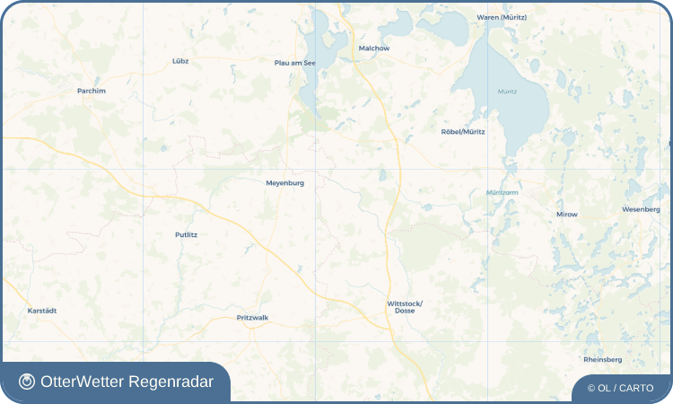 OtterWetter Regenradar-Widget Freyenstein