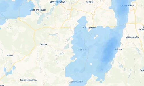 Regenradar Vorschaubild - Aktuelle Niederschläge in Friedensstadt und Umgebung
