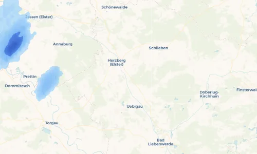 Regenradar Vorschaubild - Aktuelle Niederschläge in Friedrichsluga und Umgebung