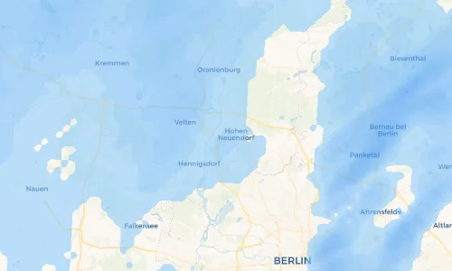 Regenradar Vorschaubild - Aktuelle Niederschläge in Frohnauer Wohnpark und Umgebung