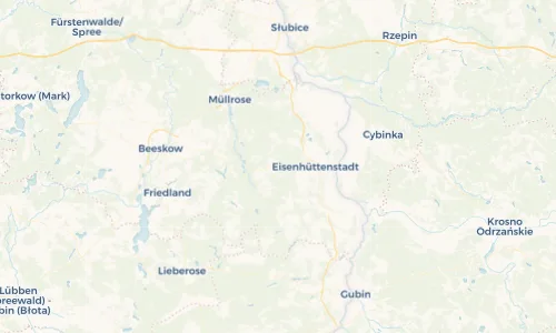 Regenradar Vorschaubild - Aktuelle Niederschläge in Fünfeichen und Umgebung
