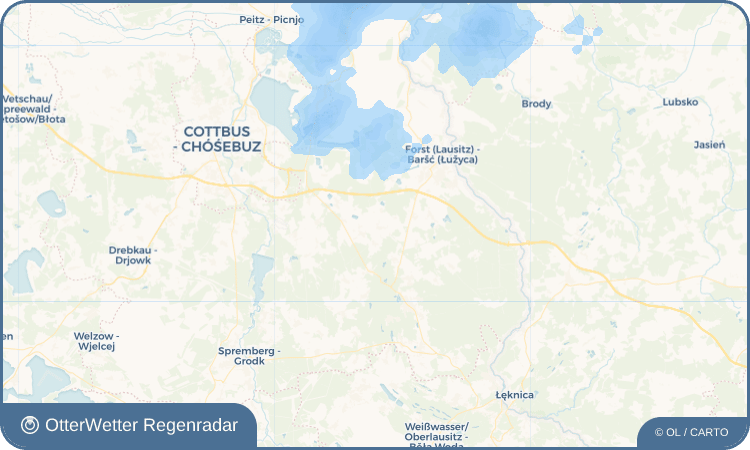 OtterWetter Regenradar-Widget Gahry - Garjej