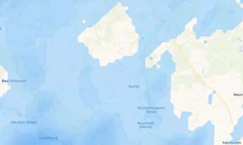 Regenradar Vorschaubild - Aktuelle Niederschläge in Gantikow und Umgebung