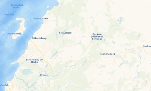 Regenradar Vorschaubild - Aktuelle Niederschläge in Garzau und Umgebung