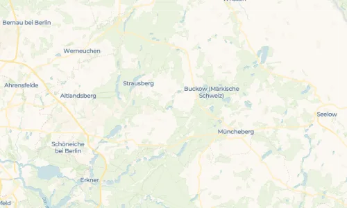 Regenradar Vorschaubild - Aktuelle Niederschläge in Garzin und Umgebung
