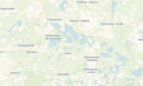 Regenradar Vorschaubild - Aktuelle Niederschläge in Geierswalde - Lejno und Umgebung