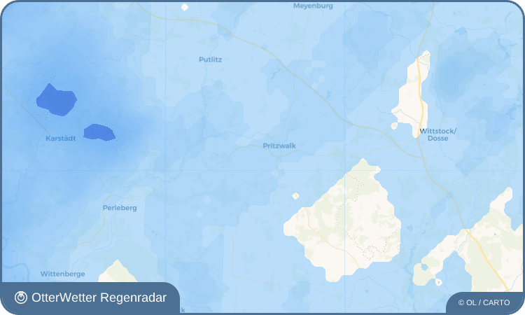OtterWetter Regenradar-Widget Giesensdorf