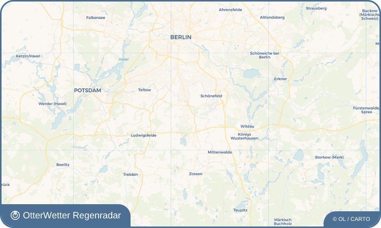 Widget-Vorschau für Glasow Wetter-Widget-Vorschau mit Vorhersagedaten für Glasow