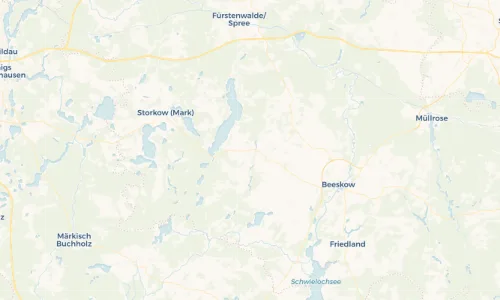 Regenradar Vorschaubild - Aktuelle Niederschläge in Glienicke und Umgebung