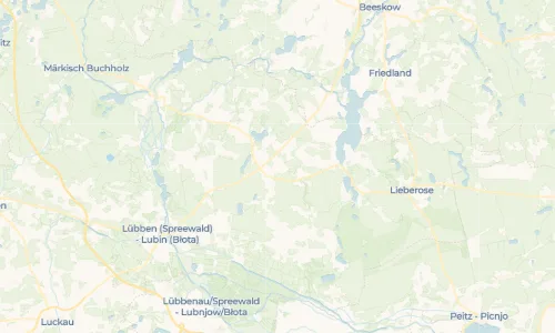 Regenradar Vorschaubild - Aktuelle Niederschläge in Glietz - Zglic und Umgebung