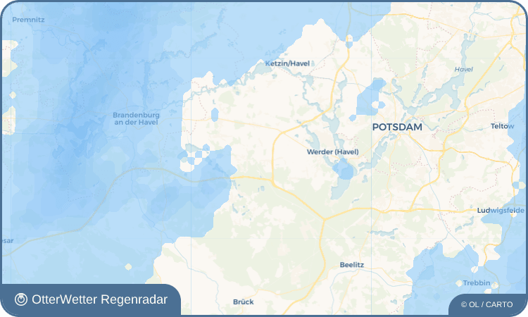 OtterWetter Regenradar-Widget Göhlsdorf