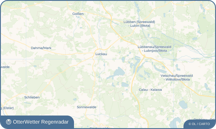OtterWetter Regenradar-Widget Görlsdorf