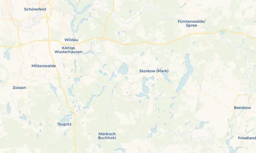 Regenradar Vorschaubild - Aktuelle Niederschläge in Görsdorf bei Storkow und Umgebung