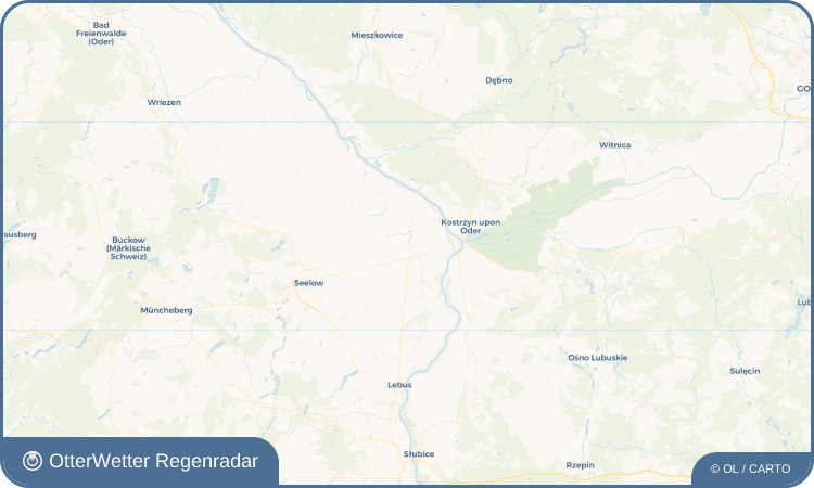 OtterWetter Regenradar-Widget Gorgast