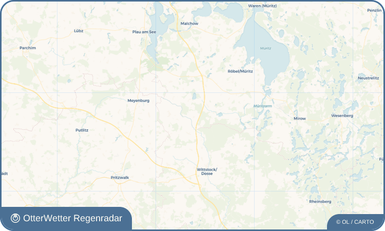 Wetter-Widget-Vorschau mit Vorhersagedaten für Grabow
