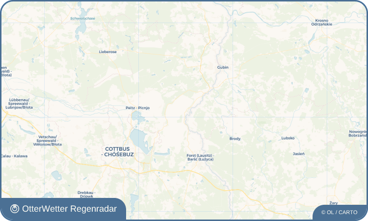 OtterWetter Regenradar-Widget Grießen - Grěšna