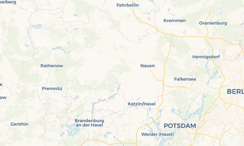 Regenradar Vorschaubild - Aktuelle Niederschläge in Groß Behnitz und Umgebung