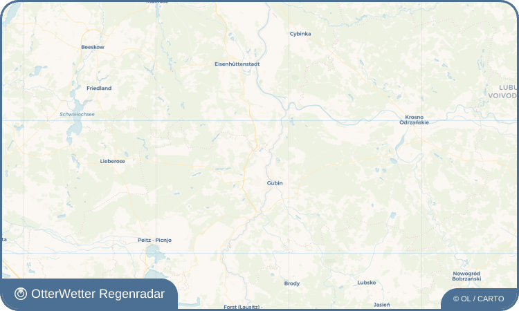 Widget-Vorschau für Groß Breesen Wetter-Widget-Vorschau mit Vorhersagedaten für Groß Breesen