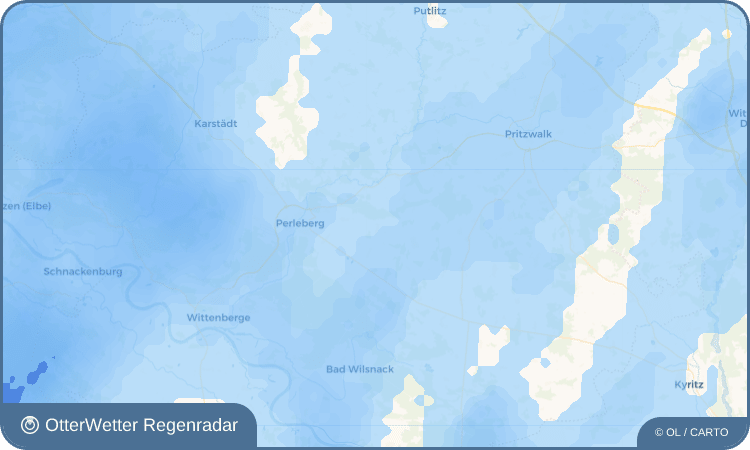 OtterWetter Regenradar-Widget Groß Gottschow