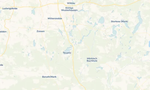 Regenradar Vorschaubild - Aktuelle Niederschläge in Groß Köris und Umgebung