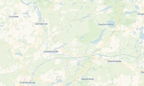Regenradar Vorschaubild - Aktuelle Niederschläge in Groß Schönebeck und Umgebung