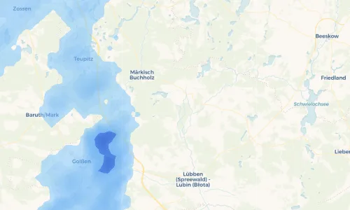 Regenradar Vorschaubild - Aktuelle Niederschläge in Groß Wasserburg und Umgebung