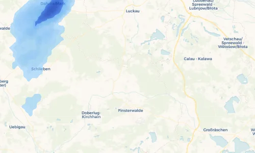 Regenradar Vorschaubild - Aktuelle Niederschläge in Großbahren und Umgebung