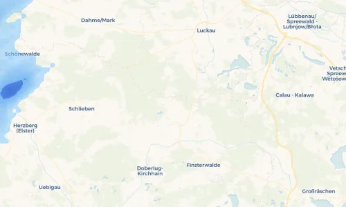 Regenradar Vorschaubild - Aktuelle Niederschläge in Großkrausnik und Umgebung