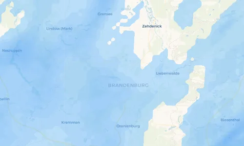 Regenradar Vorschaubild - Aktuelle Niederschläge in Grüneberg und Umgebung