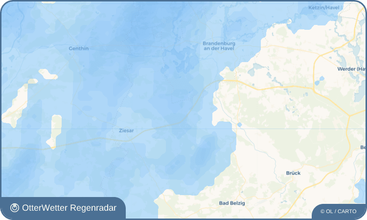OtterWetter Regenradar-Widget Grüningen