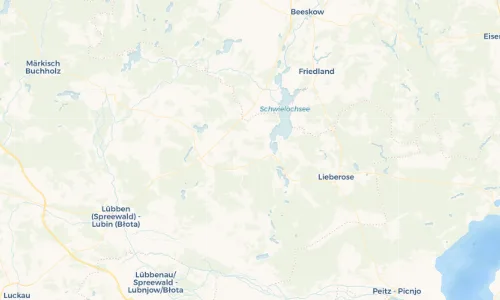 Regenradar Vorschaubild - Aktuelle Niederschläge in Guhlen - Gólin und Umgebung